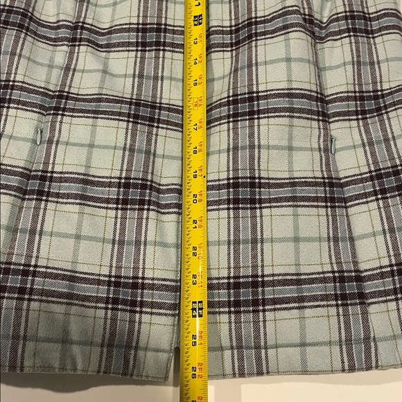 J. Jill quilted puffy fleece lined plaid vest woman’s medium cabincore - Picture 3 of 5